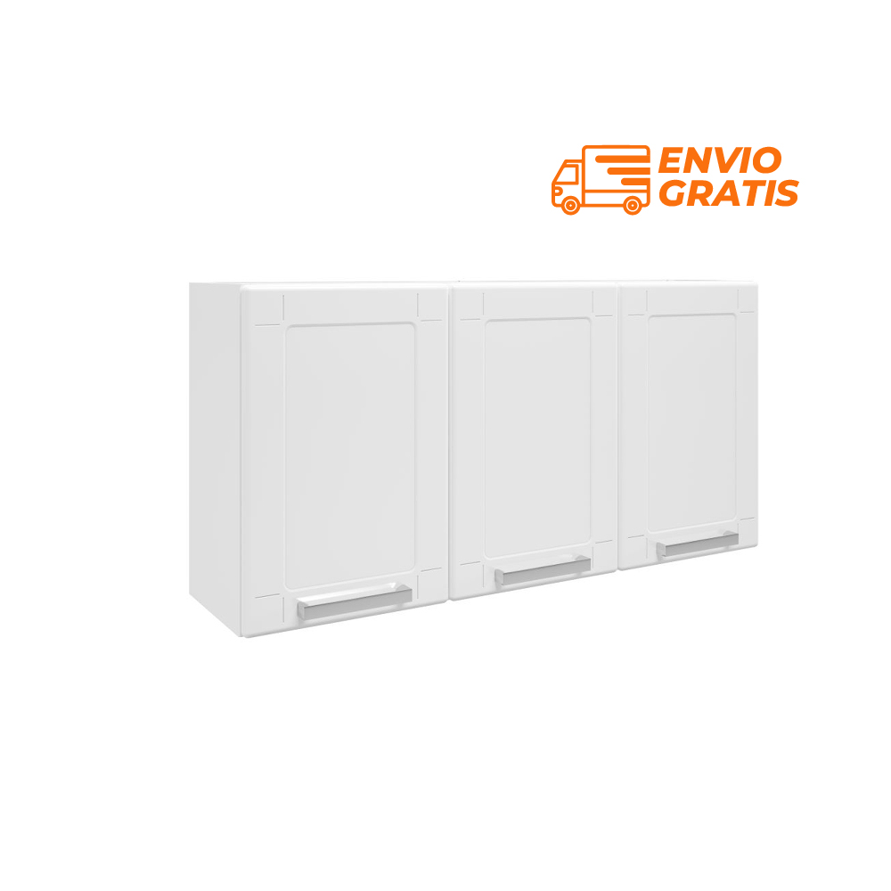 Gabinete Superior de Cocina en Acero Bertolini Color Blanco