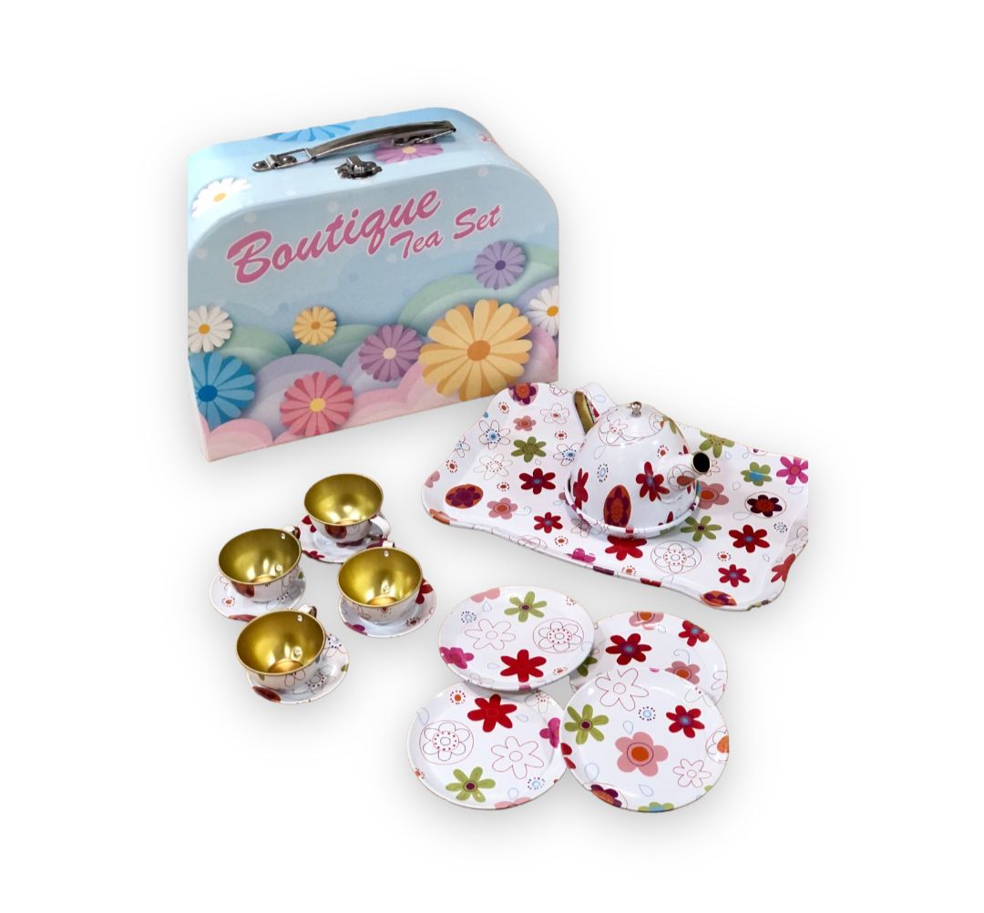 Set vajilla de juguete para té de niñas 15 piezas 