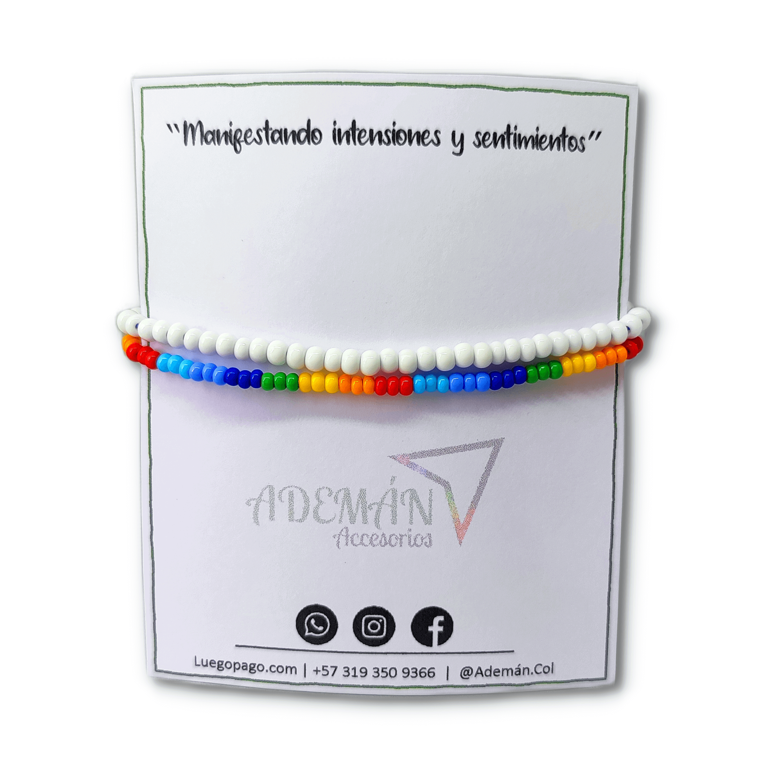 Pulsera Ademán Dúo Orgullo