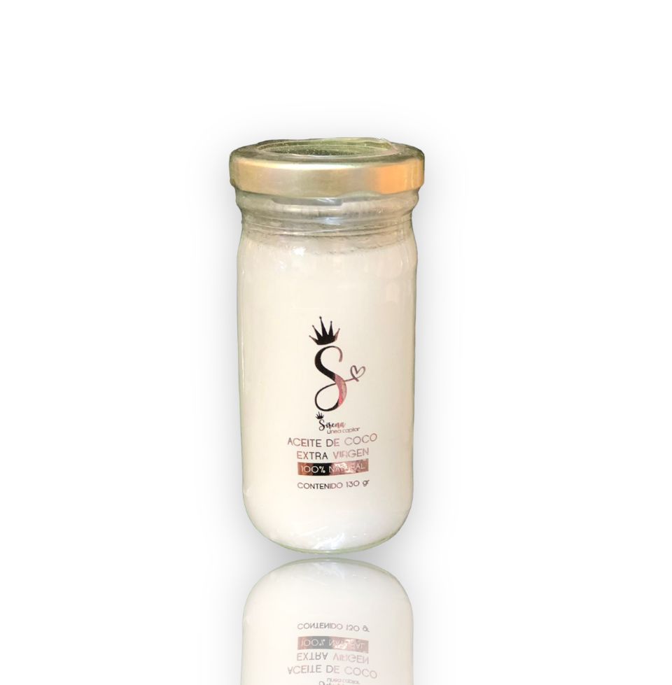 Aceite de coco extra virgen sirena 130g 