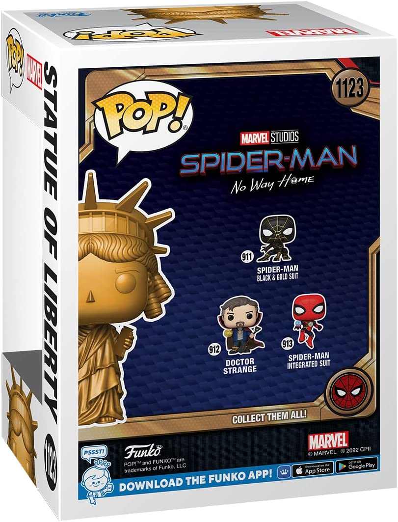 Funko Pop! Marvel: Spider-Man No Way Home - Estatua De La Libertad