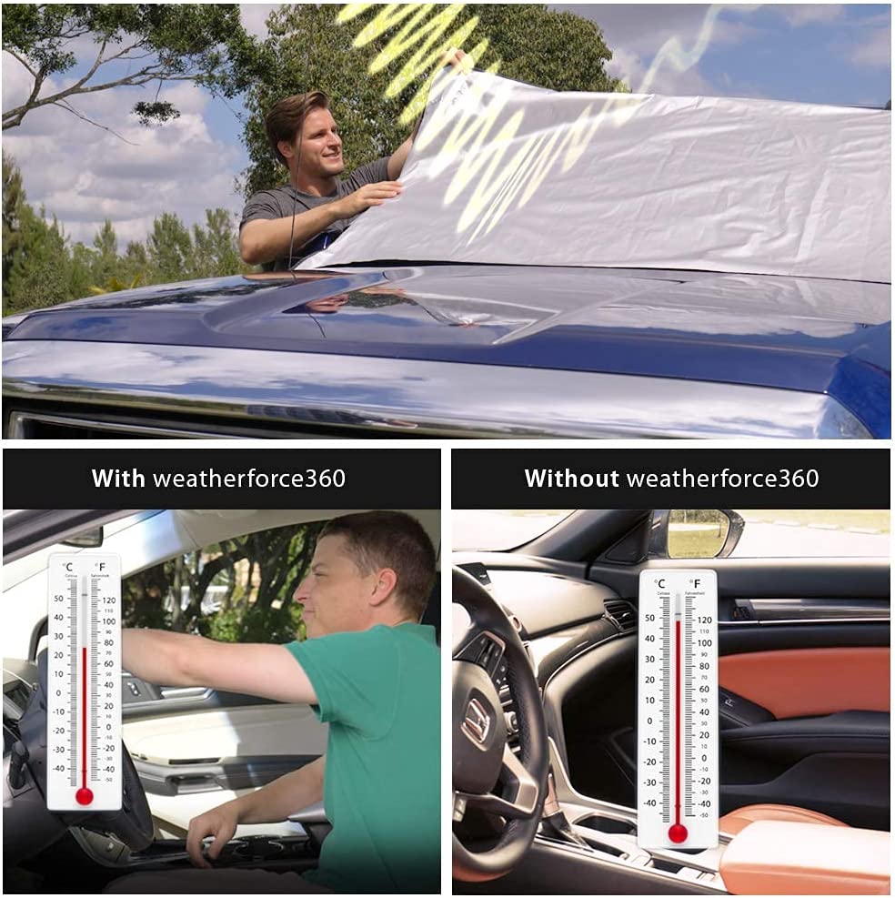 Protector de parabrisas reversible para todo tipo de clima - Weatherforce 360 by Bell+Howell