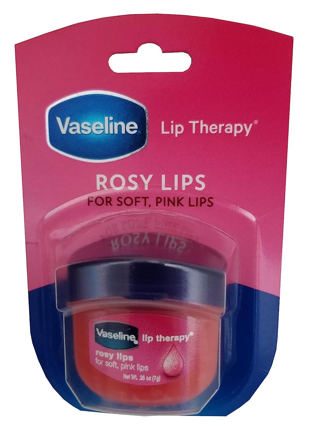 Vaseline Para Labios Rosy Lips 7g 