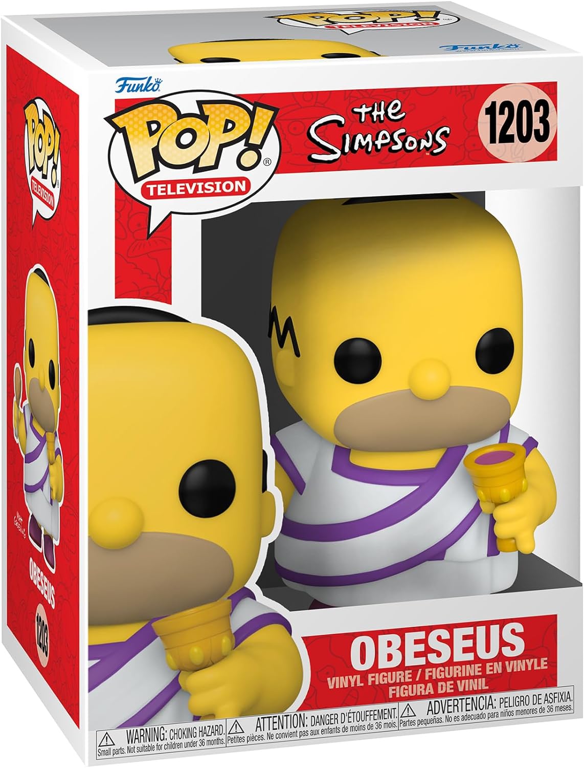 Funko Animación POP: Simpsons - Obeseus, Multicolor