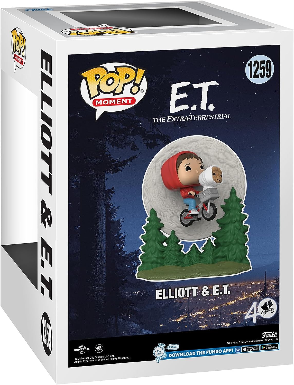 Funko Momento: E.T. El Extraterrestre - Elliot y E.T.