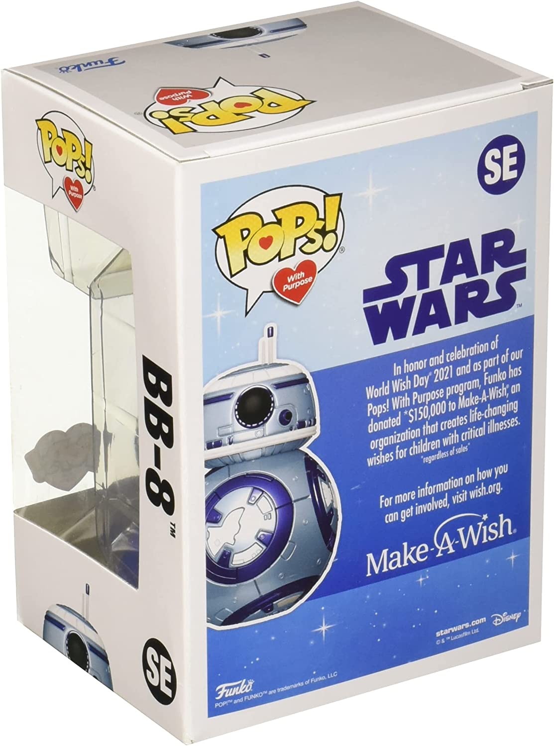 Funko Pop! Star Wars: Make Awish - BB-8 (Metálico)