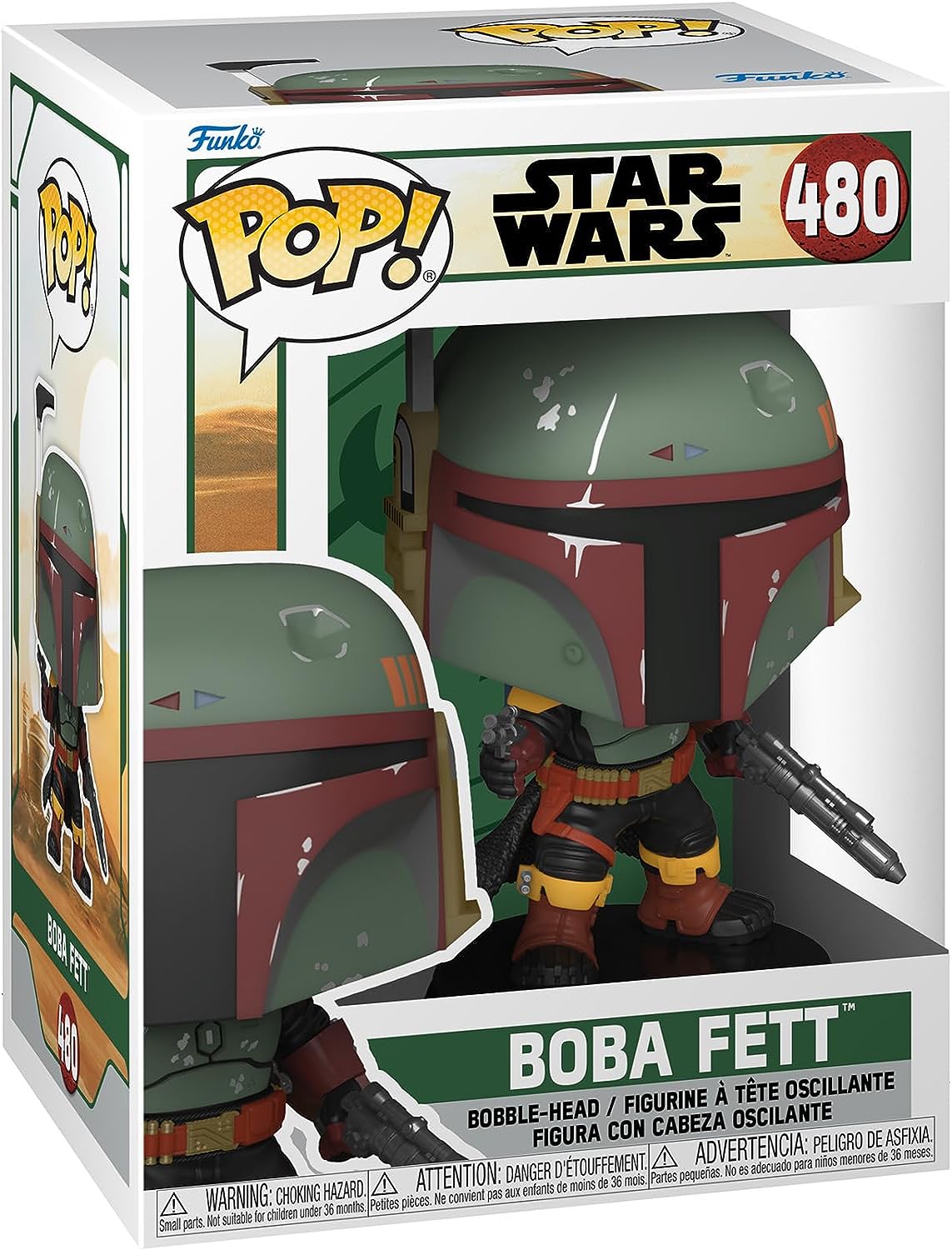 Funko Pop! Star Wars: Libro De Boba Fett - Boba Fett