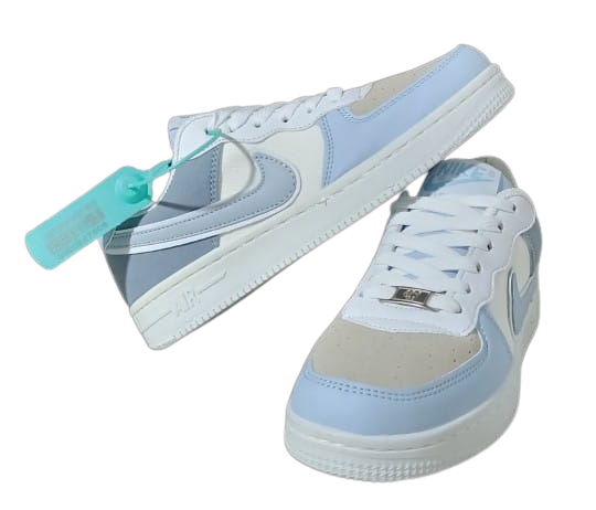Tenis NIKE FORCE ONE CLASIC, Mujer Azul Triple A (5)