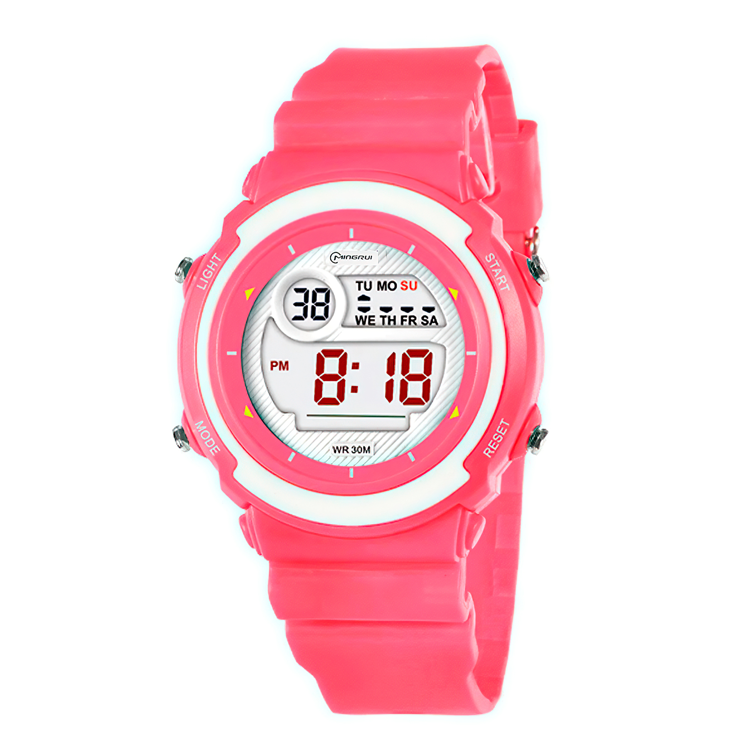 Reloj Impermeable Niño Niña Fucsia