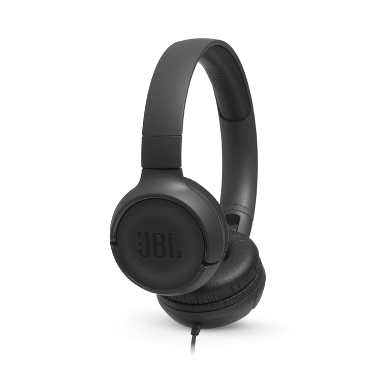 Audífonos De Diadema JBL Alámbricos On Ear T500 Negro