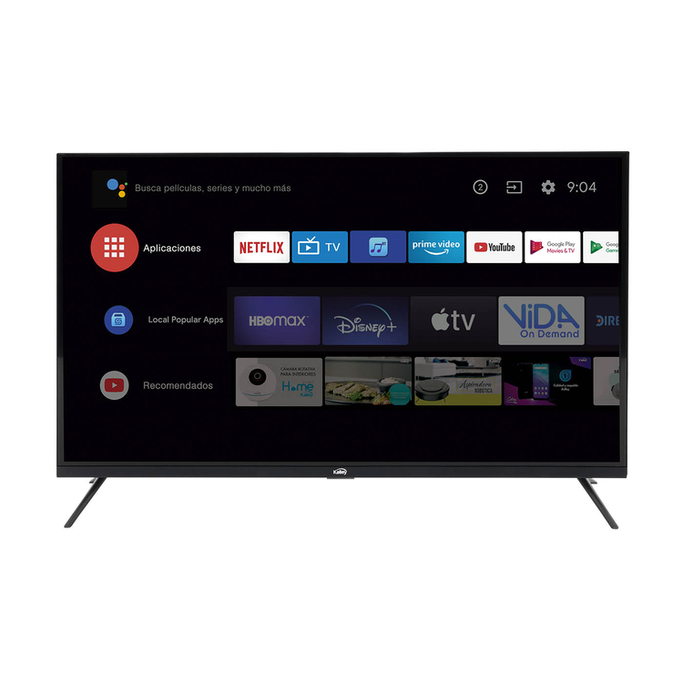 TV KALLEY 32 Pulgadas Resolución HD LED Smart TV Android TV + Gratis control de voz