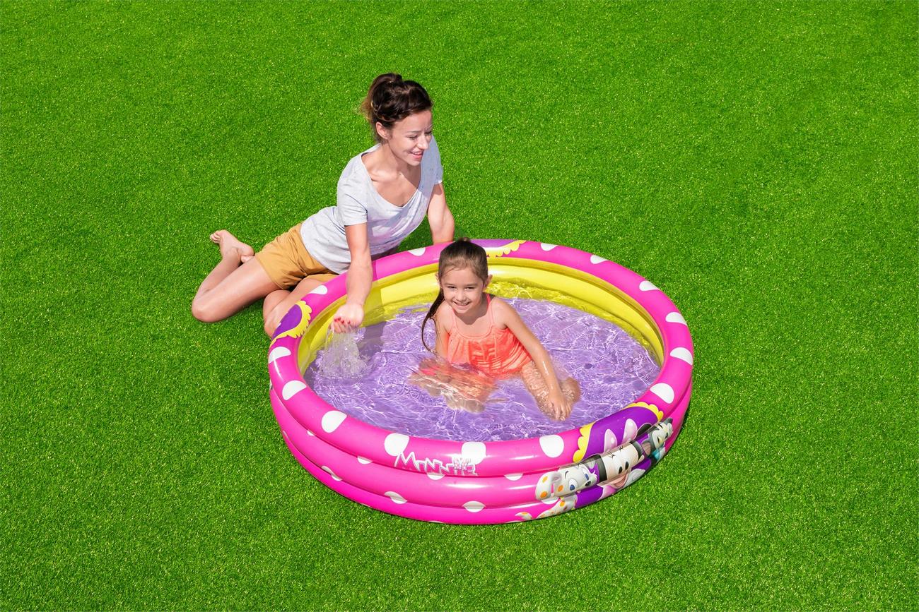 Piscina Inflable Redonda Bestway Minnie Mouse Disney 91079