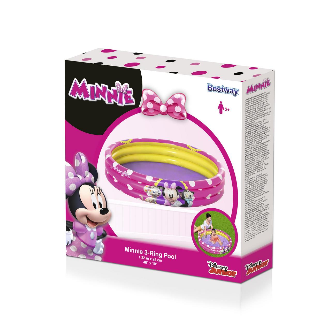 Piscina Inflable Redonda Bestway Minnie Mouse Disney 91079