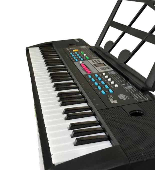 Piano 61 teclas keyboard MQ-6111 6 demos, 16 tonos, 10 ritmos 