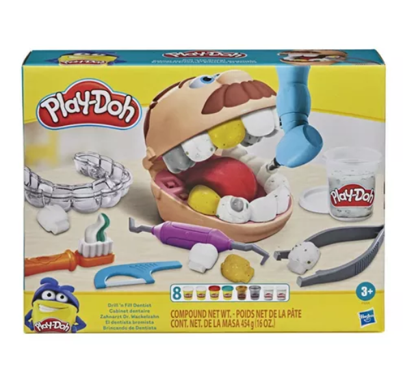 Masas Y Plastilinas Play Doh Clásico Dentista Bromista