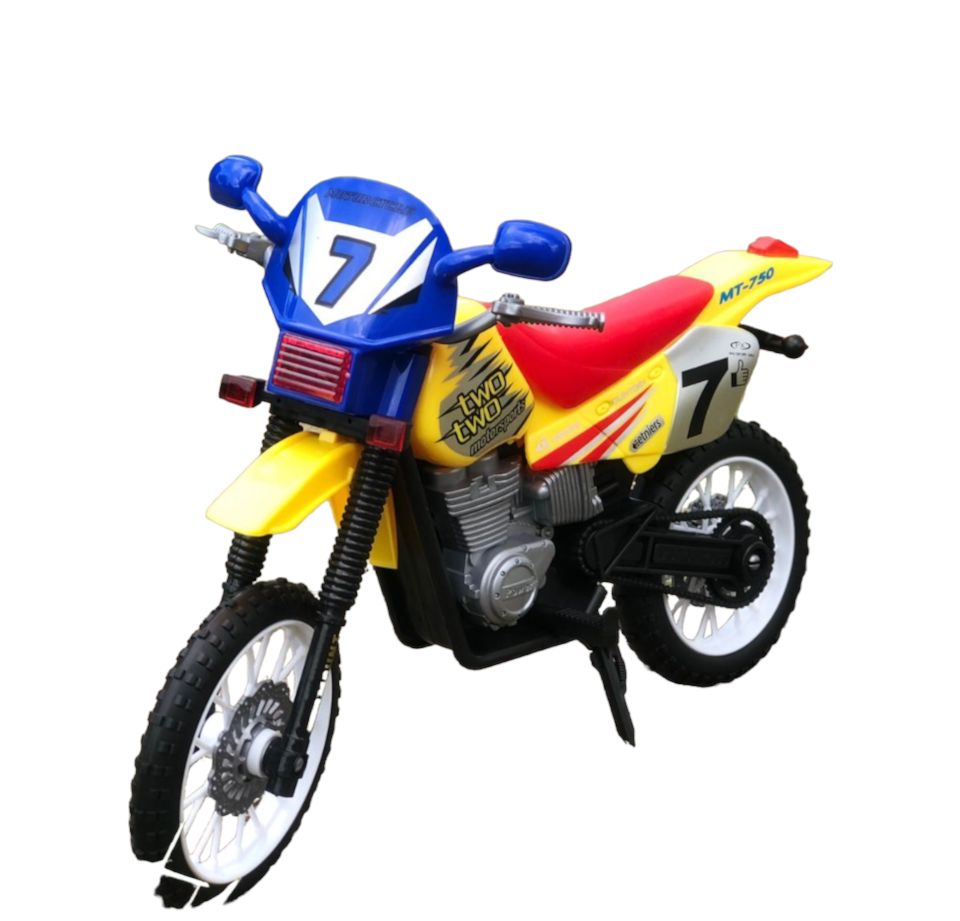 Moto DT de juguete para niños 32cm ancho x 22cm alto