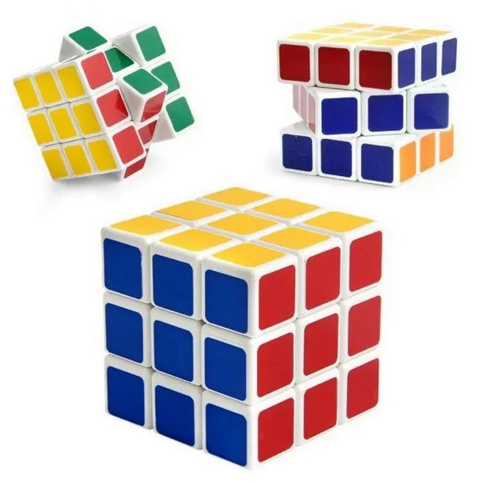 Cubo Soma Mágico Rubik 6 Colores Clasico Didáctico Juguete 
