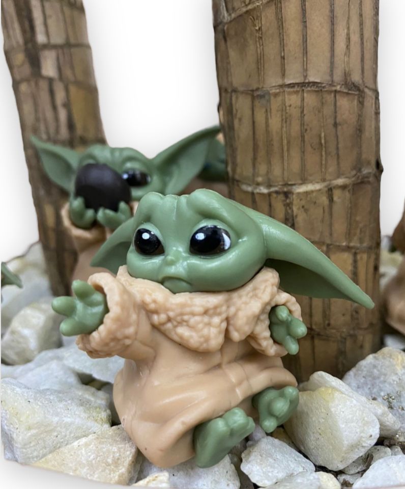 Kit de muñecos muñeco baby yoda por 5 unidades 