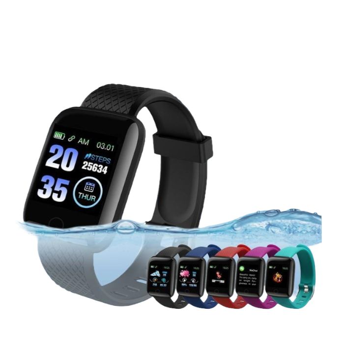 Smart Watch Reloj Inteligente 116 Plus a prueba de agua 