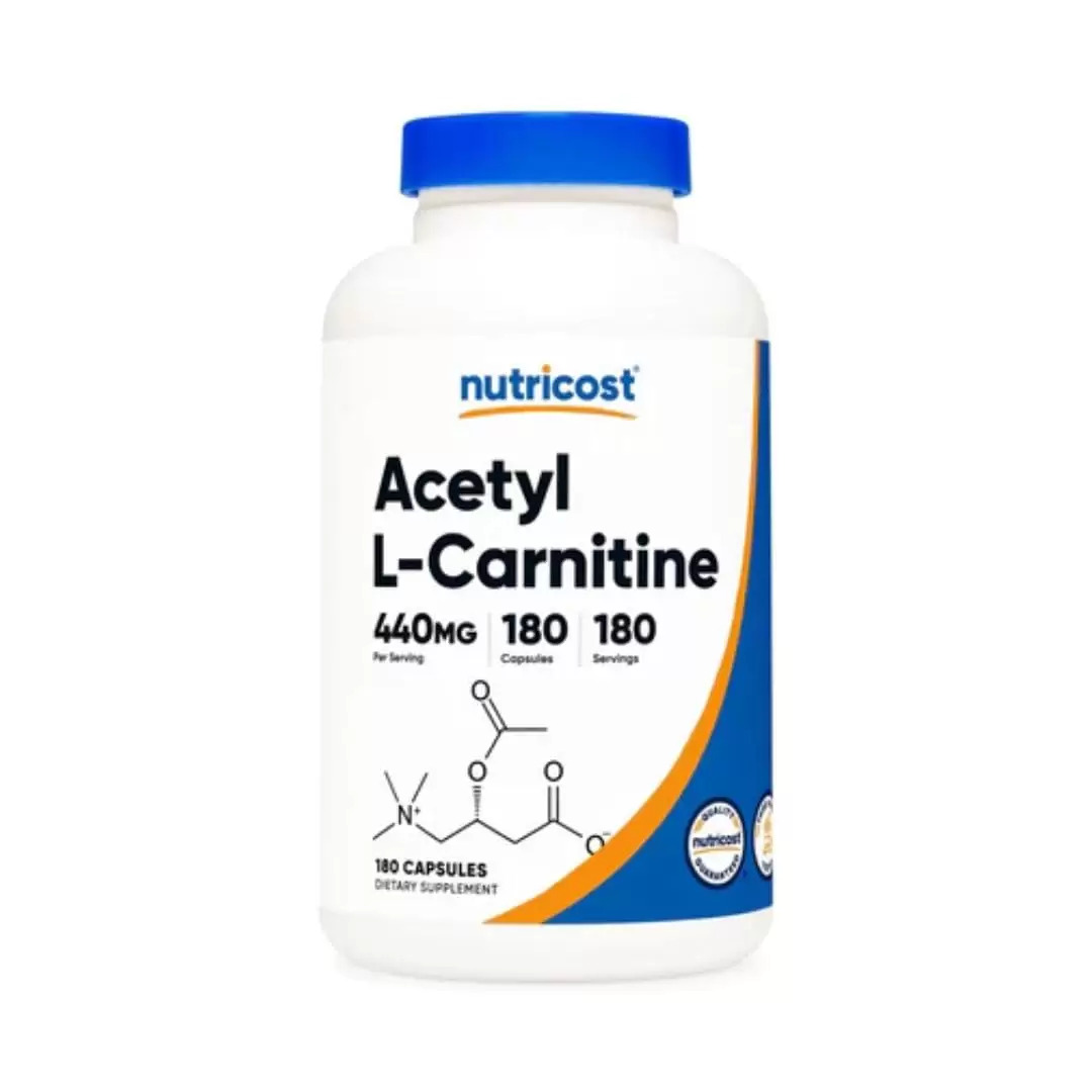 Acetyl L-Carnitina 180 Capsulas