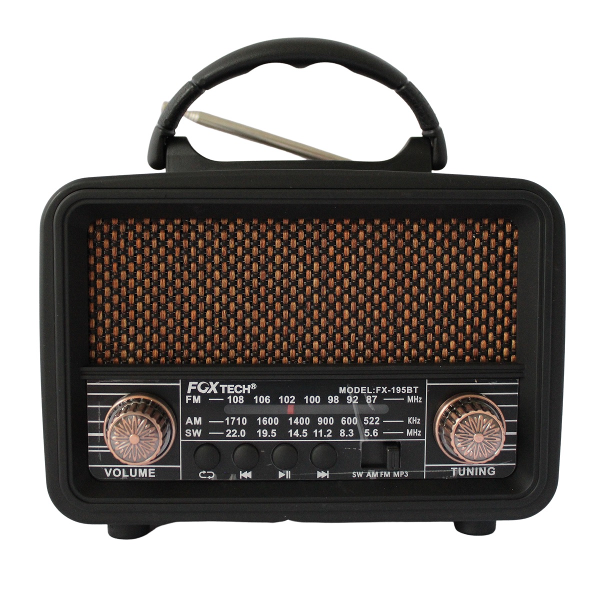 Radio Bluetooth Parlante Recargable Con USB y Radio FM