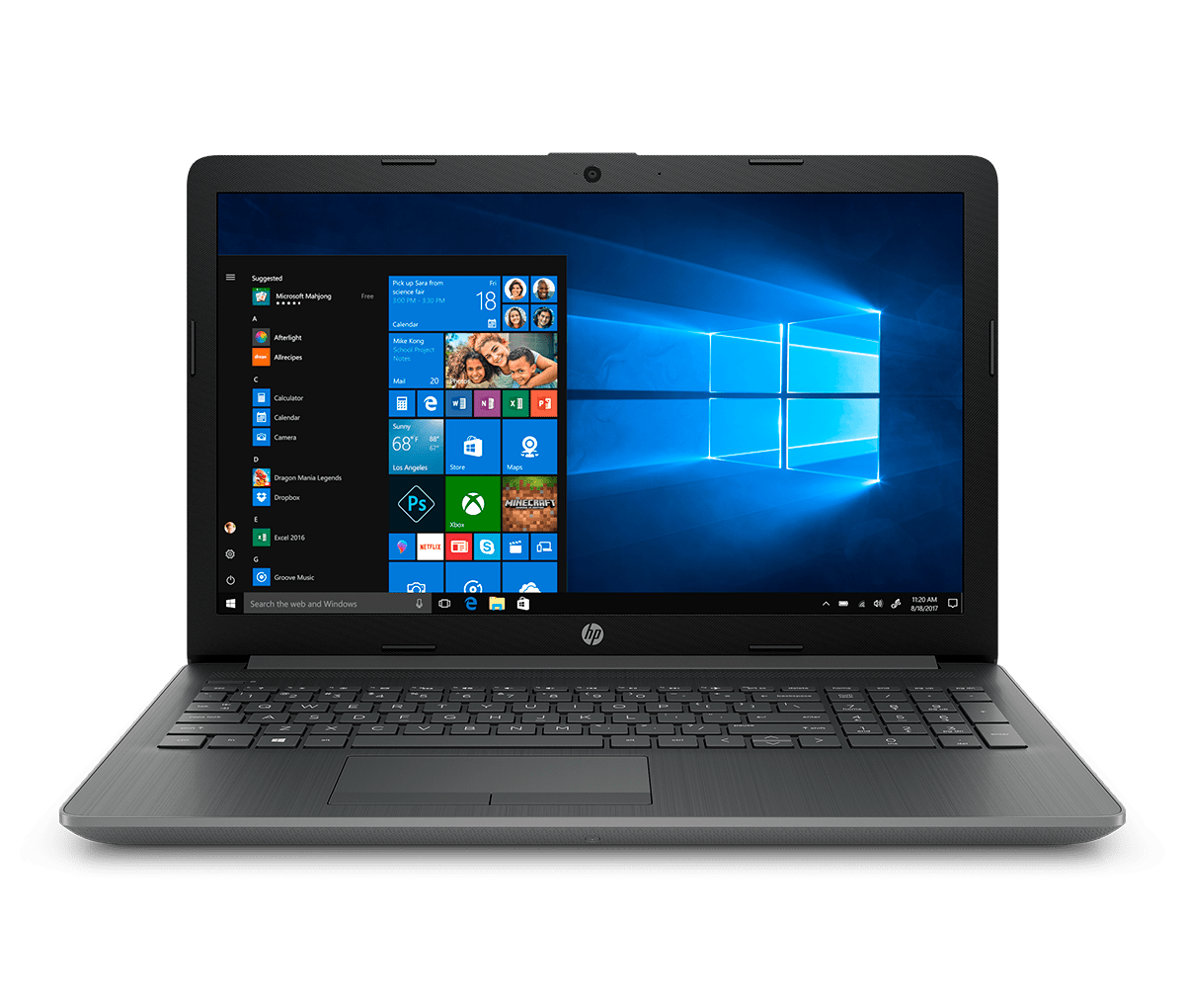 Portátil Laptop HP, i5 de 8va, 4ram, 1tb hdd + 256Gb Ssd