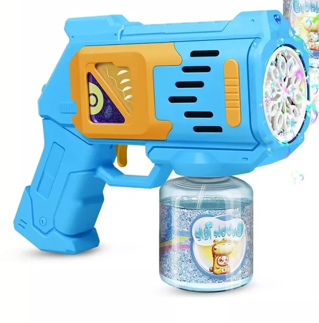 Pistola Para Burbujas Eléctrica Juguete Para Niños