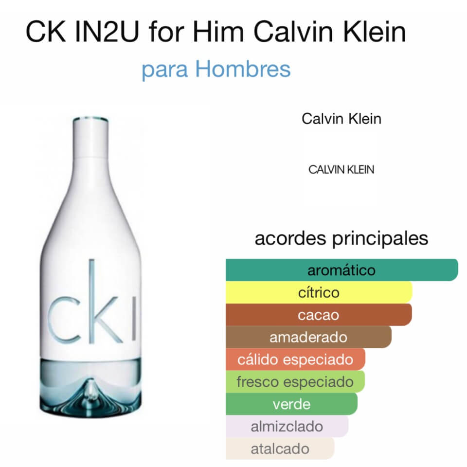 Ck In 2U De Calvin Klein HIm- Eau De Toilette 100ml Hombre Caballero