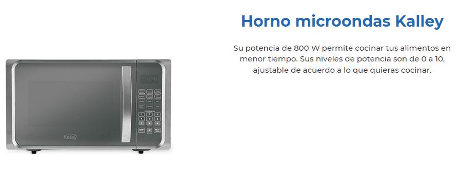 Horno Microondas - Grill Kalley K-MW09 (21014)