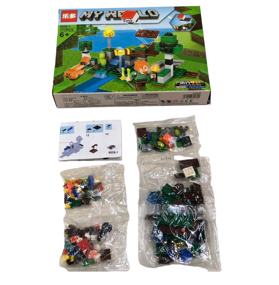 Bloques De Lego De Minecraft  171 Piezas Para Armar 