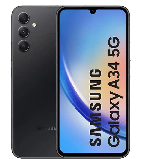 Celular Samsung Galaxy A34 5G 6GB 128GB Black