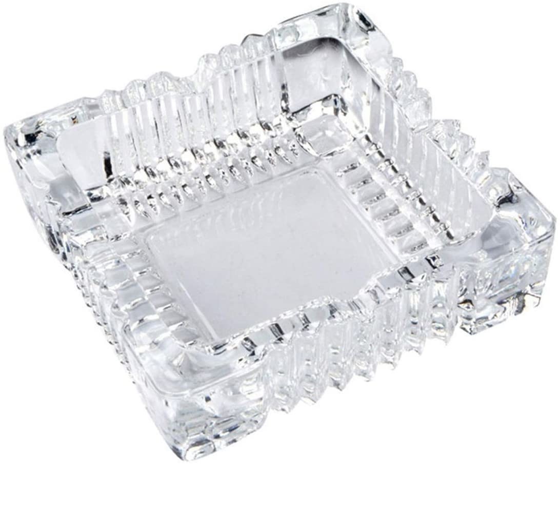 Cenicero De Mesa De Cristal Calidad Superior