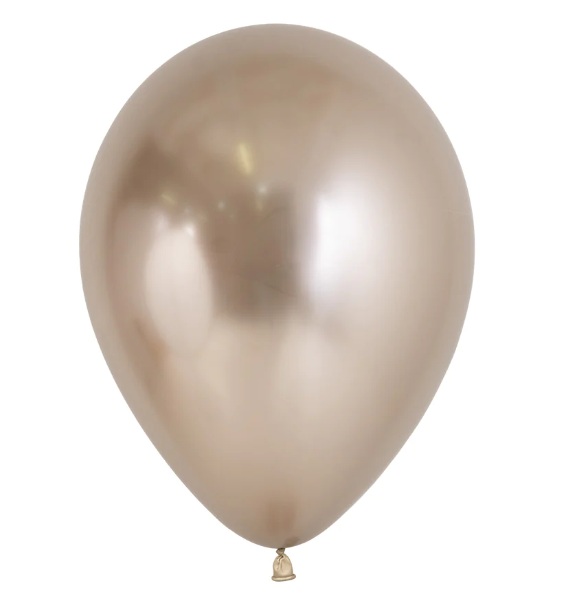 Globo Latex Redondo Reflex Champaña R-12 * 50und Sempertex