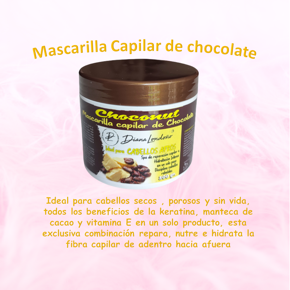 Mascarilla Capilar De Chocolate Para Definir Tus Rizos
