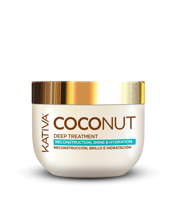 Kit Shampoo,  Acondicionador y Tratamiento Coconut Kativa 