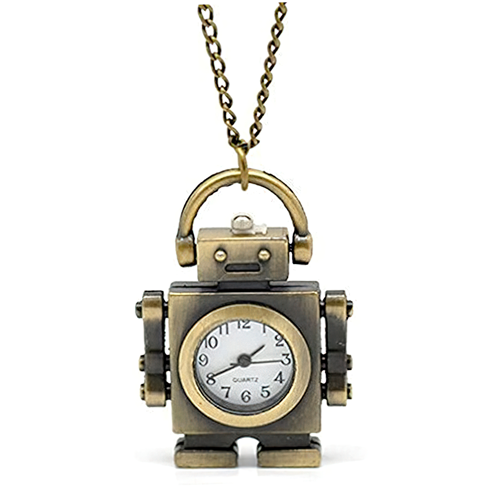 Collar Reloj Robot Vintage 