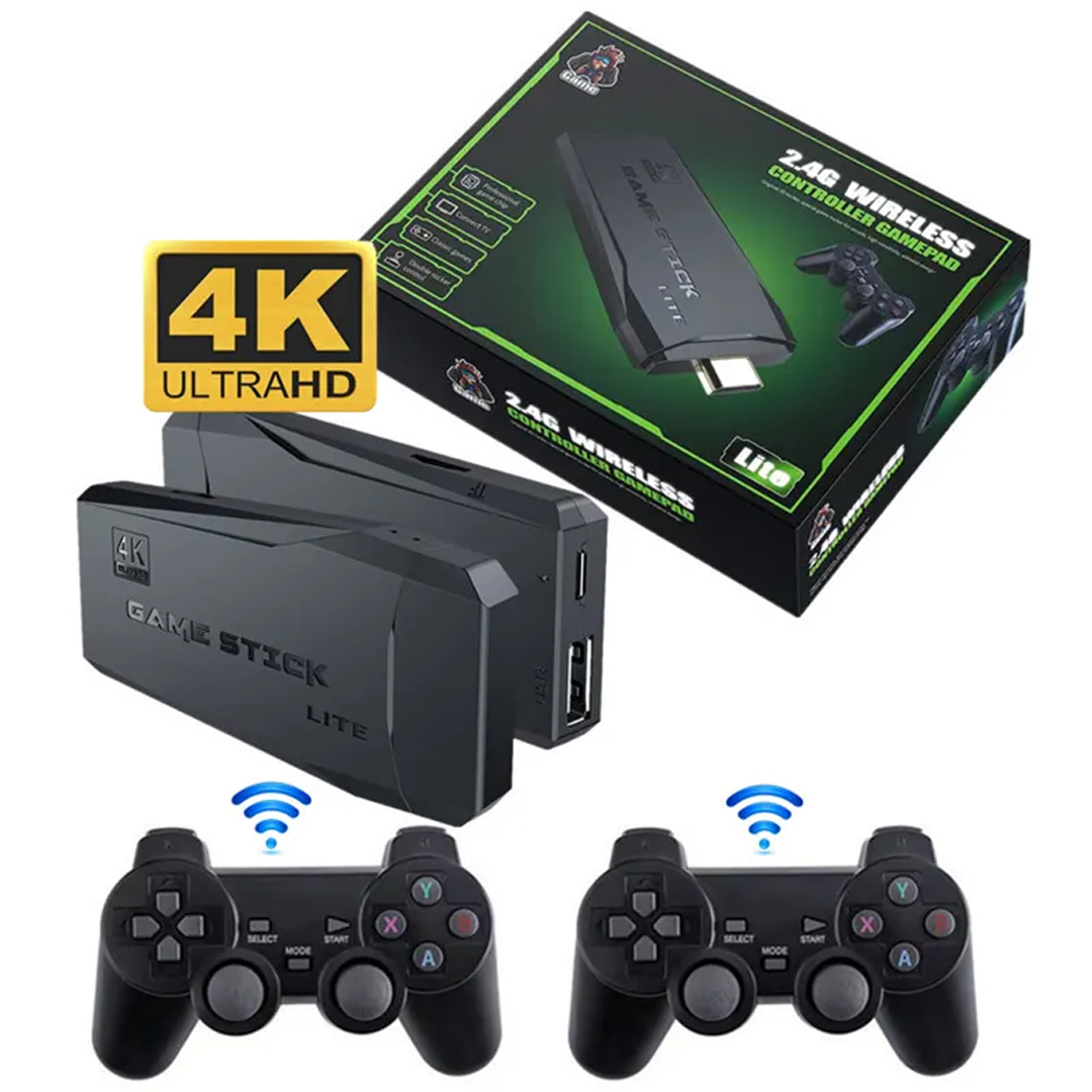 Consola De Minijuegos Portatil M8 4K HD Para TV 32GB Con Juegos Integrados