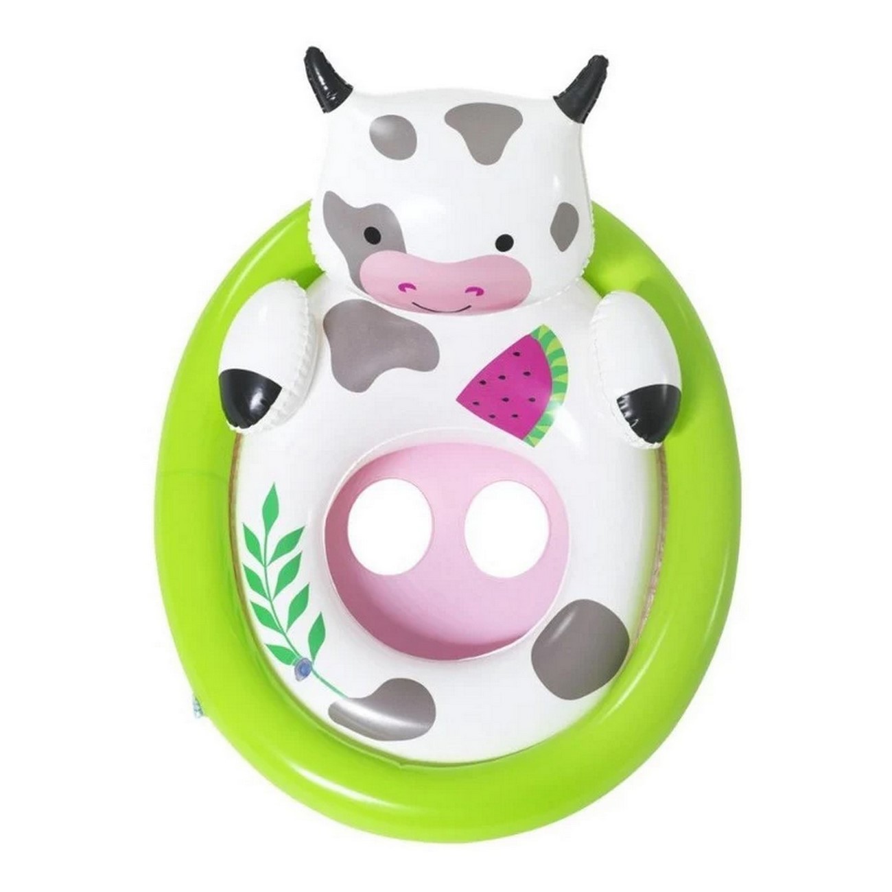 Inflable Asiento Animal Vaca Bestway 34058 Flotador Bebe 