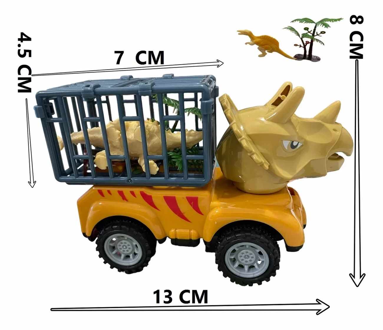 Carros Dinosaurios Monster Jaula Juguete Didactico Niño Kit