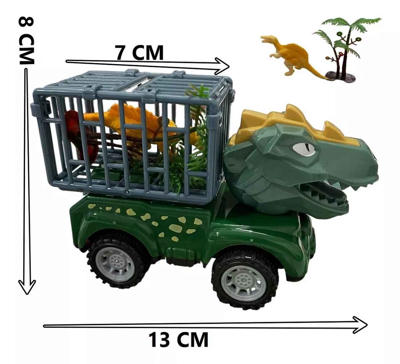 Carros Dinosaurios Monster Jaula Juguete Didactico Niño Kit