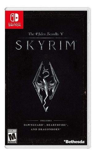 Video Juego The Elder Scrolls V: Skyrim Standard Edition Bethesda Softworks Nintendo Switch Físico