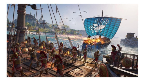 Video Juego Assassin's Creed Odyssey Standard Edition Ubisoft PS4 Físico