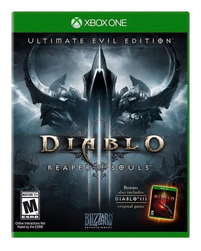 Video Juego Diablo III: Reaper of Souls Ultimate Evil Edition Blizzard Entertainment Xbox One Físico