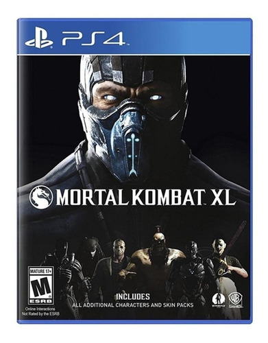 Video Juego Mortal Kombat XL Standard Edition Warner Bros. PS4 Físico
