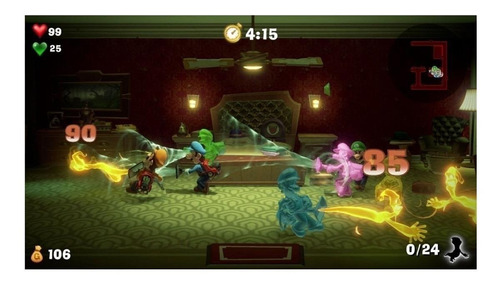 Video Juego Luigi's Mansion 3 Standard Edition Nintendo Switch Físico