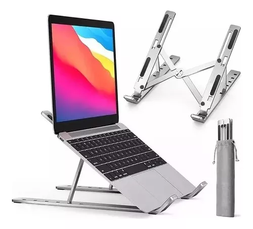 Soporte Base Metálica Para Portátil Tablet Laptop Ajustable