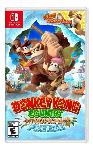 Video Juego Donkey Kong Country: Tropical Freeze Standard Edition Nintendo Switch Físico