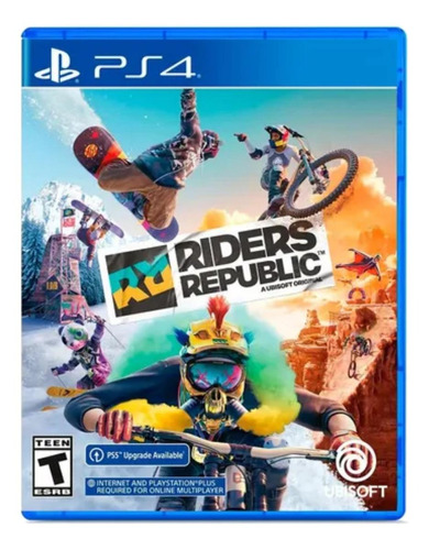 Video Juego Riders Republic Standard Edition Ubisoft PS4 Físico