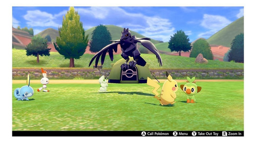 Video Juego Pokémon Sword Standard Edition Nintendo Switch Físico