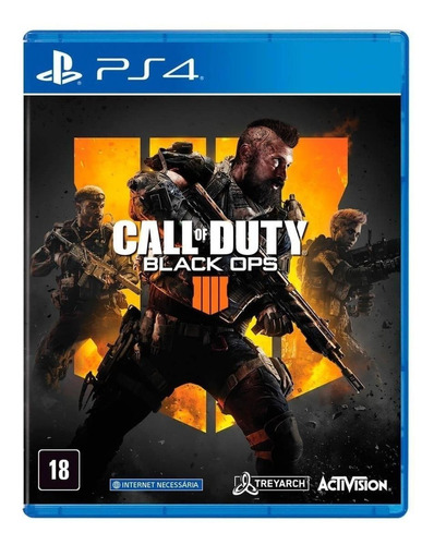 Video Juego Call of Duty: Black Ops 4 Standard Edition Actvision PS4 Físico